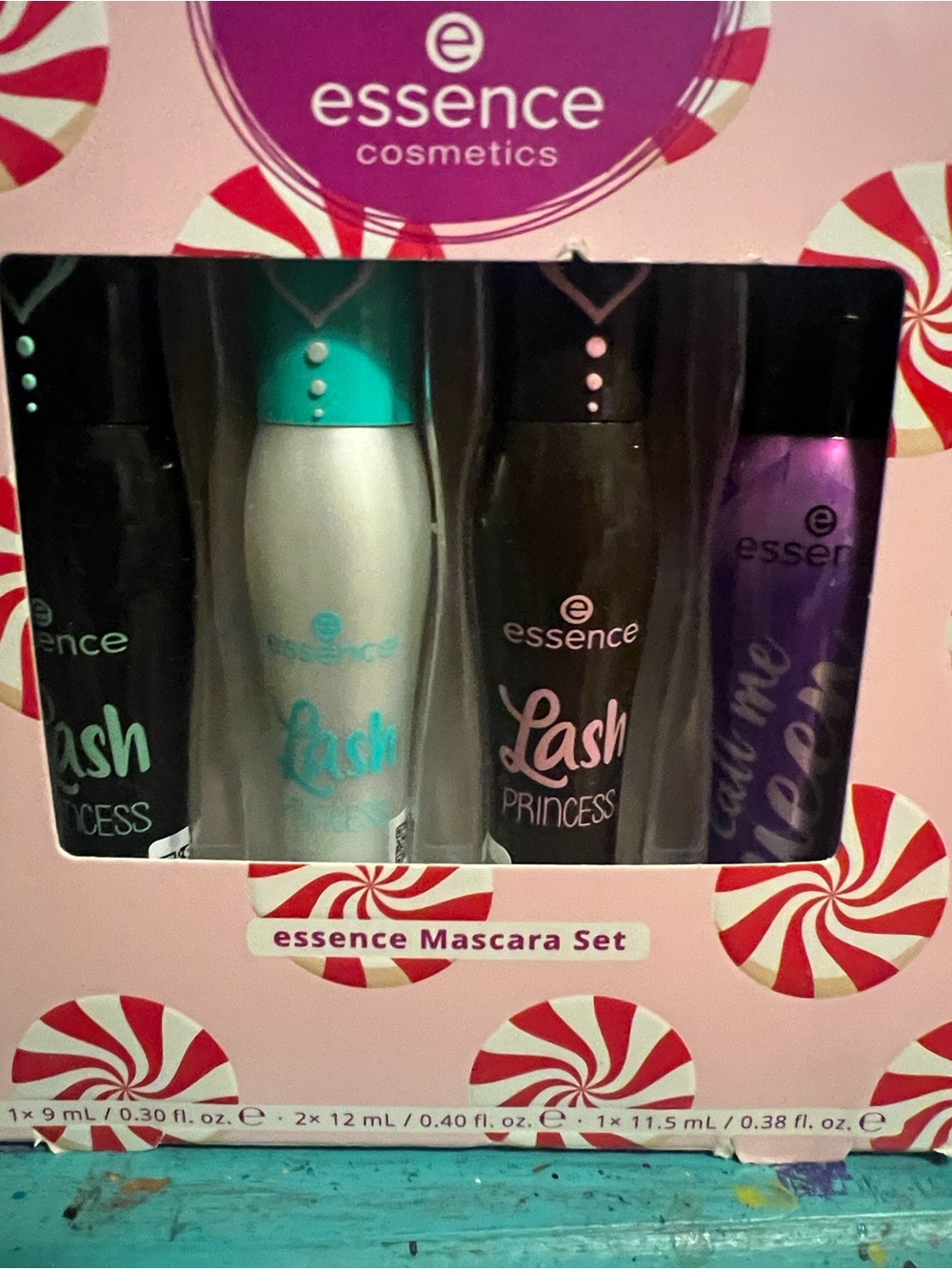 Essence Full Size 4 pack Mascara and Primer Set – Multi-Color Lash Collection